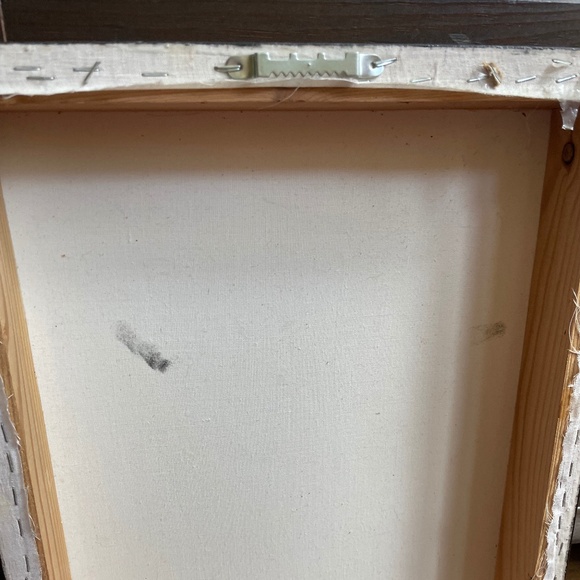 PRICE DROP! Dramatic hand painted red flowers 11 x 14" stretch canvas - Set of 2 - Picture 15 of 16